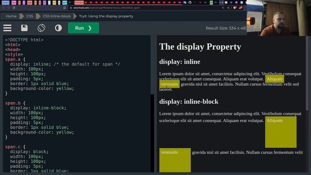 CSS Layout - display: inline-block смотреть онлайн
