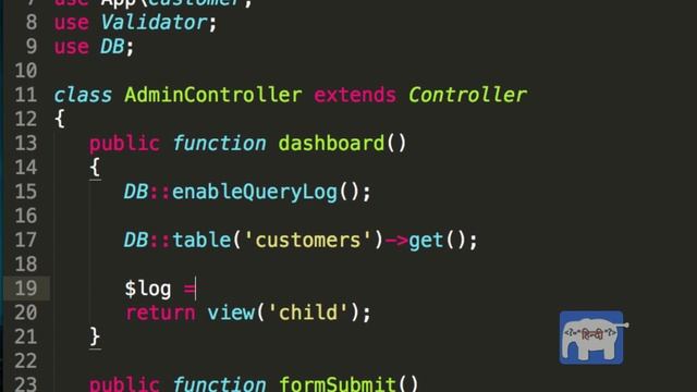 Laravel 5 Tutorial for Beginners in Hindi ( Database Query Log ) | Part-42 смотреть онлайн