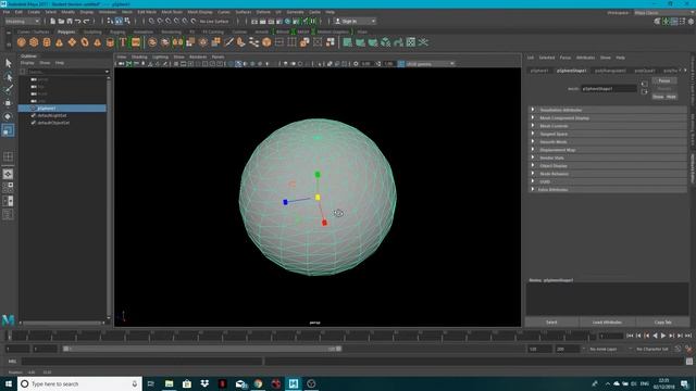 How to triangulate a mesh in Maya | Maya Tutorial смотреть онлайн