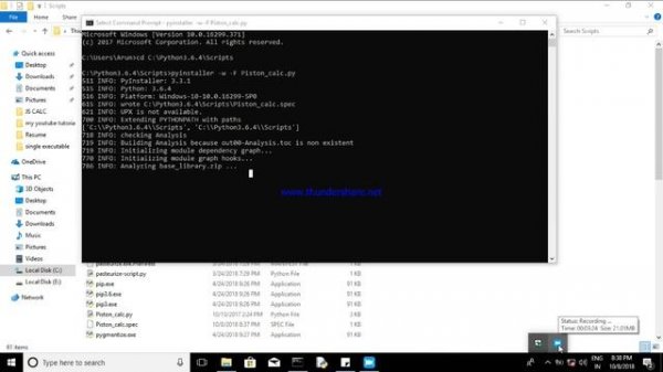 How to convert python tkinter GUI to .exe using pyinstaller - Part 2