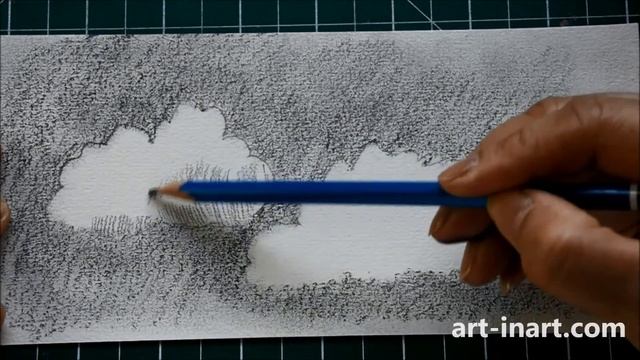 How to Draw Clouds with Pencils / Sketch Pencils Pt #3 / (For Beginners) смотреть онлайн