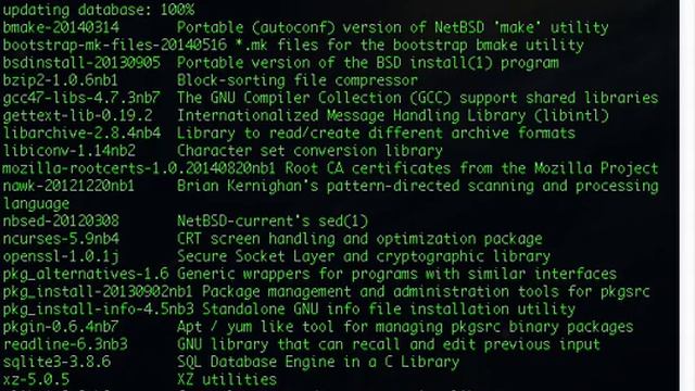 Binary Kit to pkgsrc ugrade смотреть онлайн