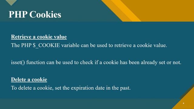 Cookies in php. смотреть онлайн