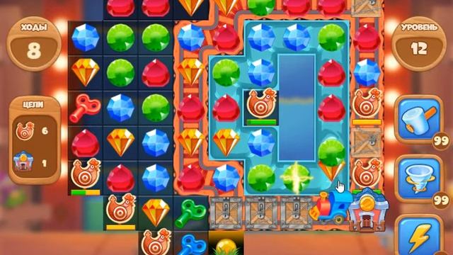 Воспоминания Из Детства 12 уровень [Сокровища Пиратов бонусный мир] - Childhood Memories Level 12 смотреть онлайн