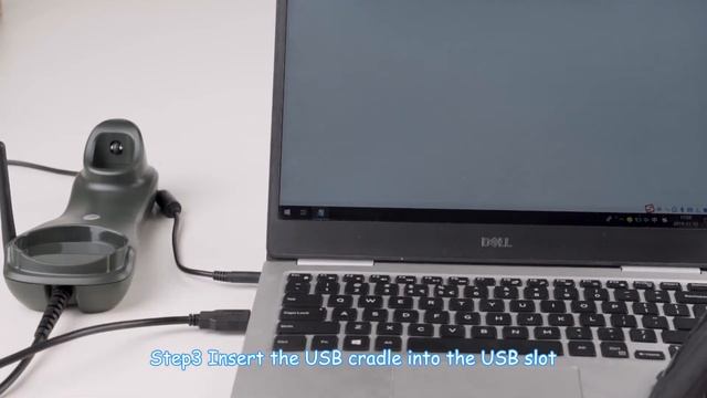 NADAMOO Bur3069 Barcode Scanner Wireless Connection Steps смотреть онлайн
