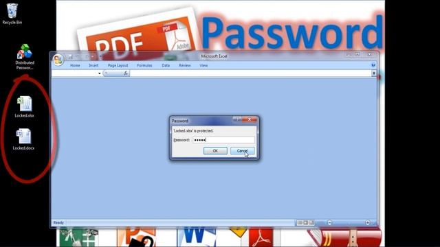 Unlock Microsoft protected files i.e. Excel, Word, PPT, PDF & RAR смотреть онлайн