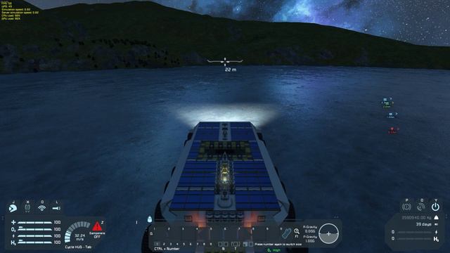 Space Engineers | Wheels popping off after driving massive mobile base смотреть онлайн