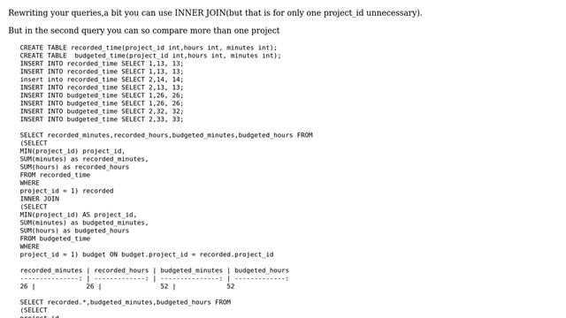 Postgres Combine Summed Values from 2 Queries / Tables into Single Row (2 Solutions!!) смотреть онлайн