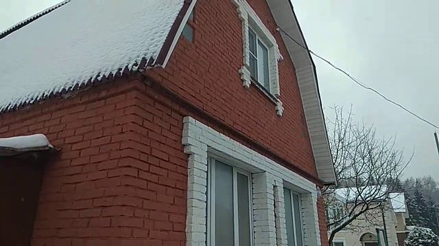 #Купить кирпичную зимнюю#дачу с печкой в#Подмосковье#Клин#Масюгино, СНТ Виктория #АэНБИ#Недвижимост смотреть онлайн