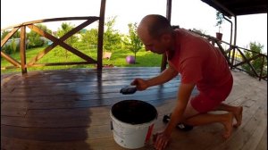 ПОКРАСКА пола ТЕРРАСЫ