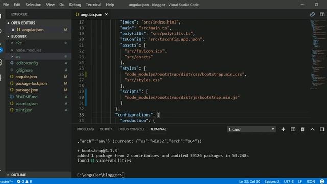 Create Project in Angular 7/8/9 in Hindi #2 Bootstrap Integration смотреть онлайн
