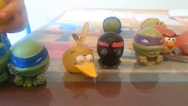 Ninja Turtle & Angry Bird Mashems смотреть онлайн