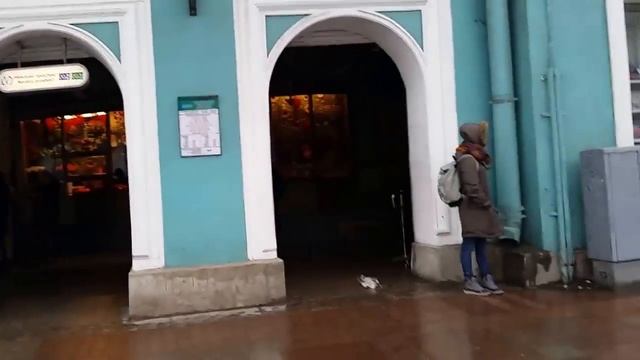 Санкт-Петербургский метрополитен. Станция "Невский проспект". смотреть онлайн