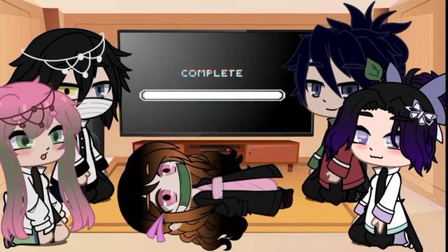 {Реакция Хашира(не всех) на Незуко} Gacha Club [°Креветка°] смотреть онлайн