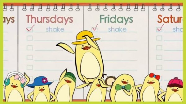 Seven Days a Week _ Days of the Week Song _ The Singing Walrus