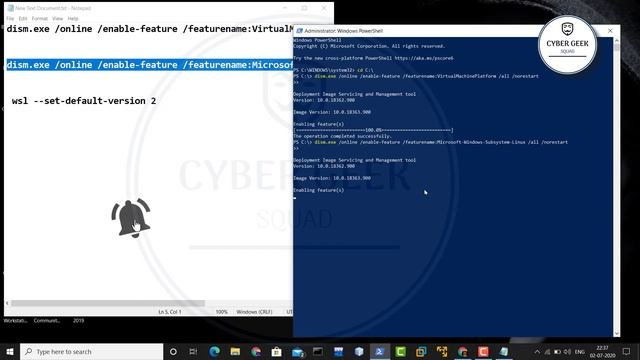 How to install the new WSL2 (Windows Subsystem for Linux 2) on Windows 10 [ Tutorial ] 2020 смотреть онлайн