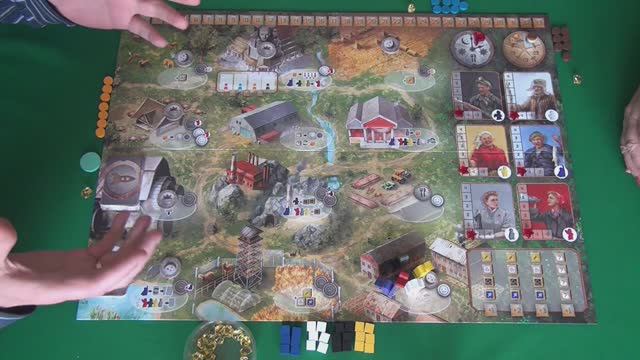 283 Дальние рубежи - играем в настольную игру. Red Outpost board game. смотреть онлайн