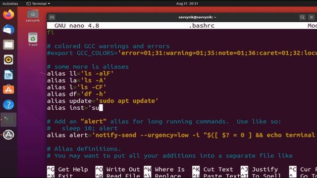 Linux Command Alias in Shell - Create Your Own Shortcut Commands! смотреть онлайн