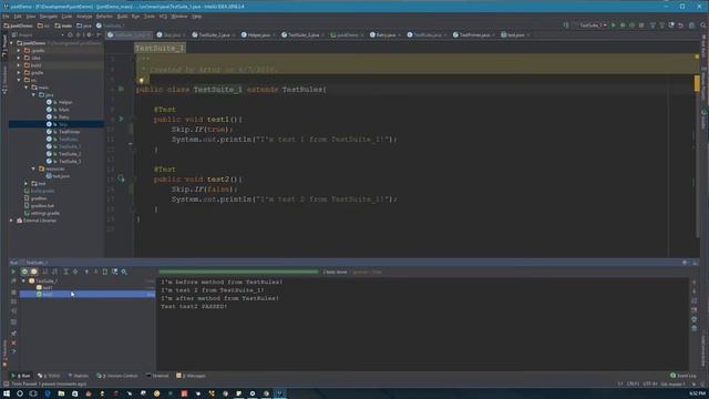 JUnit Tutorial with IntelliJ - How to Skip Tests and Test Suites - Master JUnit Framework - Part 6 смотреть онлайн