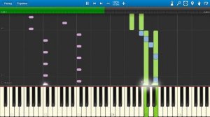 Ласковый май - Ну что же ты (на пианино Synthesia)