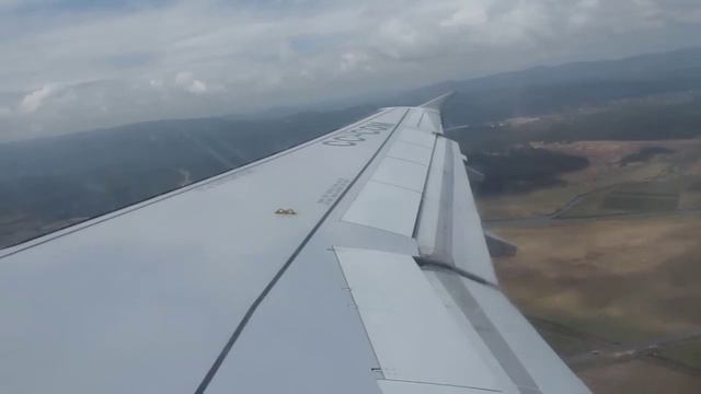 LAN Airlines Airbus 320 Take off from Concepcion смотреть онлайн