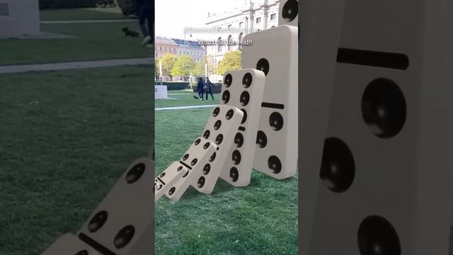 Domino Effect simulation V7 #domino #experiments #gravity смотреть онлайн