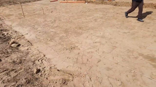 Прокладка сантехнических труб в фундаменте плита. Уклон 2см на 1 метр.