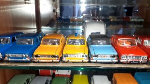 г .Плавск .Обзор всей коллекции моделей автомобилей 1/43