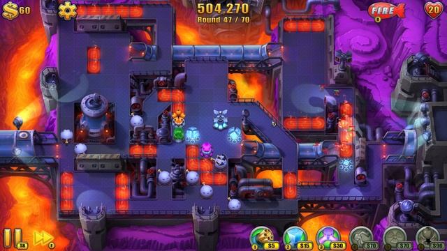 [Fieldrunners 2] End of Doom Heroic perfect + $401 left! (No sell, No items, No airstrike) смотреть онлайн