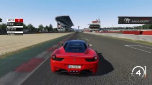 Assetto Corsa | Ferrari 458 Italia Gameplay [PS4] - Catalunya, Barcelona Spain