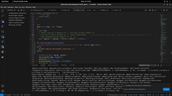 Makefile Tools VSCode extension