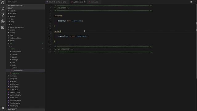 BEMIT CSS - Prefijo de utilidad (u-) - Metodología Front End - Clase #16 смотреть онлайн