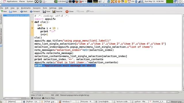 PyS60:Python Symbian Development 5:GUI:Pop up Menu. (English Version) смотреть онлайн