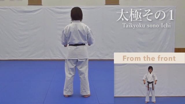 Kyokushin Kata - Taikyoku Sono Ichi (1) 太極その１