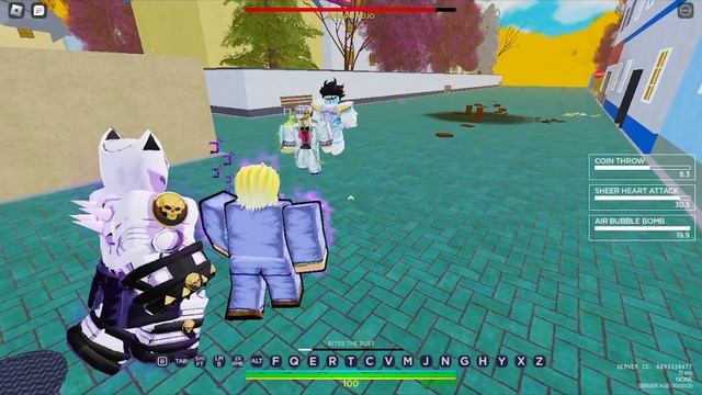 Fighting RiU Bosses With Killer Queen Bites The Dust (Roblox Is Unbreakable) смотреть онлайн