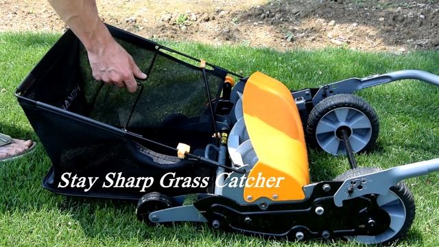 Fiskars StaySharp Max Reel Mower Review
