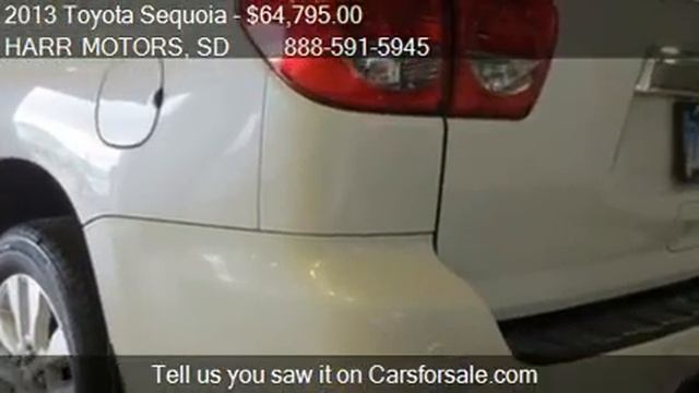 2013 Toyota Sequoia Platinum - for sale in ABERDEEN, SD 5740 смотреть онлайн