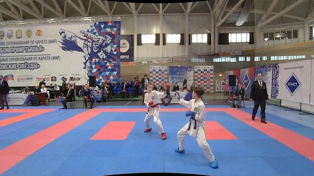 Всероссийские соревнования по каратэ(WKF). Кубок Прииртышья - 2022. 22.01.22. Татами 1.