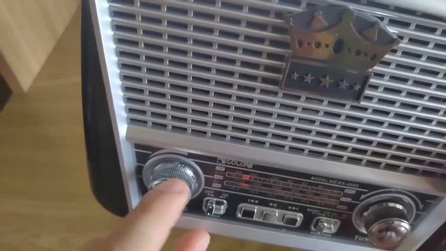 Golon RX-455s. Радиоприемник в стиле ретро. смотреть онлайн