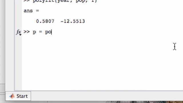 Polynomial regression in MATLAB смотреть онлайн