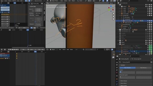 Анимация бега за 10к рублей | Анимируем в Blender смотреть онлайн
