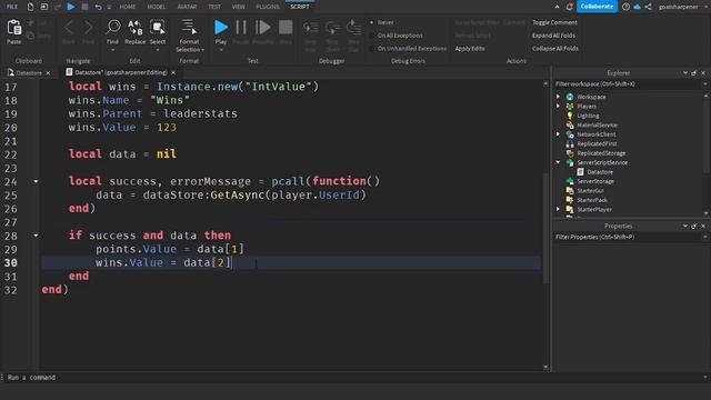 How to make a Datastore System in Roblox Studio! (Updated) смотреть онлайн