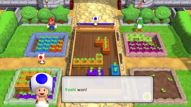 Mario Party 9 - Garden Battle #13 (Multiplayer) смотреть онлайн