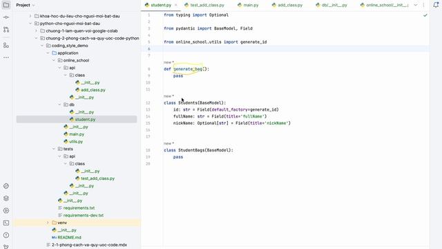Code Style Trong Python смотреть онлайн