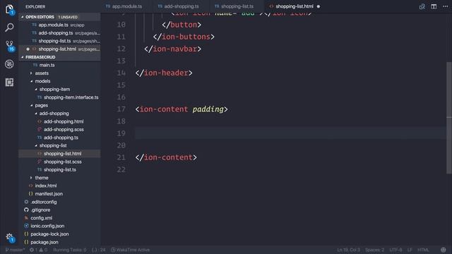 Ionic 3 & Firebase CRUD - Displaying Shopping List Data (12) смотреть онлайн