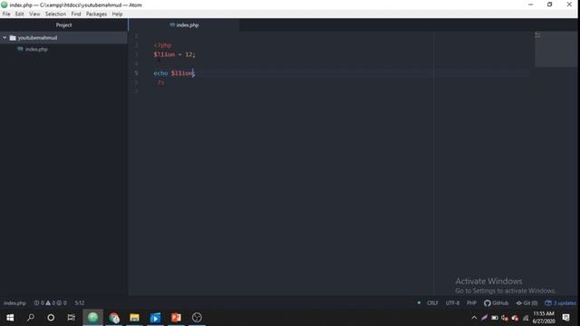 PHP Programming Language Tutorial (Lecture number three) смотреть онлайн