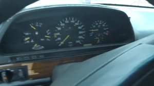 MERCEDES-BENZ W126 осмотр Мерседеса 126