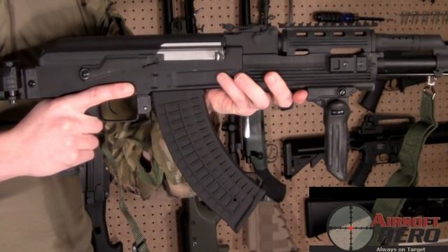 Airsoft Hero REVIEW: Cybergun Kalashnikov AK47 60th Anniversary Airsoft Electric Gun -ASTKilo23- смотреть онлайн