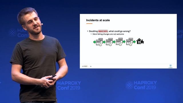 HAProxyConf 2019 - Hyperscaling Self-Service Infrastructure with William Dauchy & Pierre Cheynier смотреть онлайн