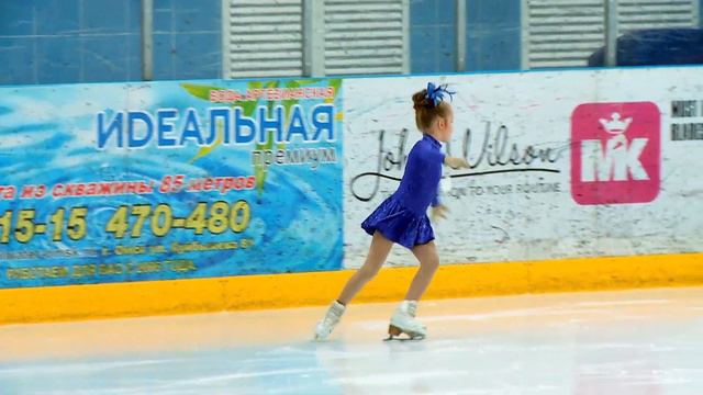 Выступление Токаревой Виолетты по фигурному катанию. 3 юношеский разряд. смотреть онлайн